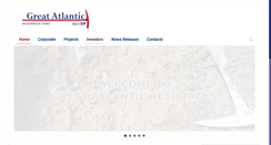 Desktop Screenshot of greatatlanticresources.com